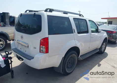 2007 Nissan Pathfinder Se из США, поврежденный, VIN 5N1AR18U67C606091